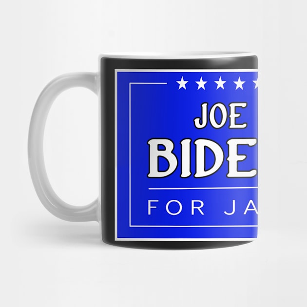 FUNNY JOE BIDEN STICKER by KathyNoNoise